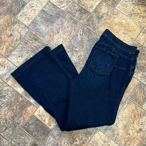 20w Tall flare jeans. No distressing.